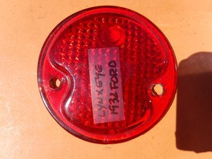 1932 32 ford glass lens tail light lynx eye