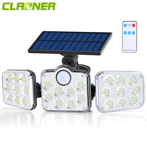 138 LED Solar Lights PIR Motion Sensor Outdoor Garden Street Wall Security Lamp - Picture 1 of 11