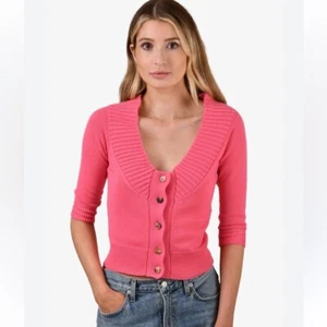 ALEXANDER MCQUEEN Cashmere Knit Cardigan - Picture 1 of 10