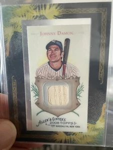 Johnny Damon 2008 Topps Allen & Ginter #AGR-JDD Relics Bat New York Yankees - Picture 1 of 3