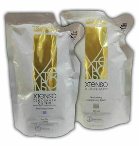 L'Oréal Loreal Paris Xtenso Moisturist Hair Straightening Cream + Neutralizer - Picture 1 of 1