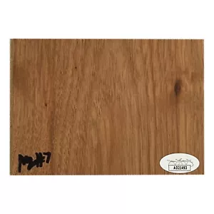 Tavola da pavimento firmata Matur Maker COA JSA Canterbury Rams autografata - Foto 1 di 2