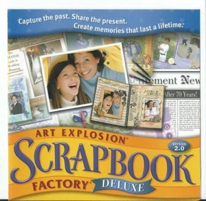 Nova Development Art Explosion Sammelalbum Factory Deluxe 2.0 2 CD-ROM Fenster Set - Bild 1 von 2