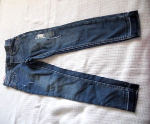 JUSTICE GIRLS ASSORTED DENIM DISTRESSED JEANS(4)  ~ SIZE 7 - Picture 1 of 9