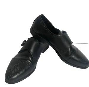 Donato Marrone Shoes ~Delegates ~The Executive ~Size 9M ~Black ~Buckle ~Leather - Picture 1 of 7