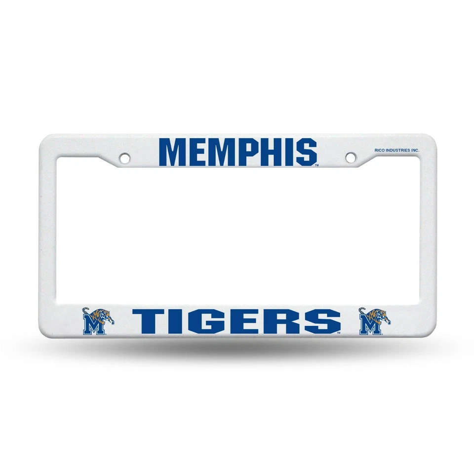 Marco de matrícula de plástico Memphis Tigers.     #939/603/J11 Foto 1 de 1
