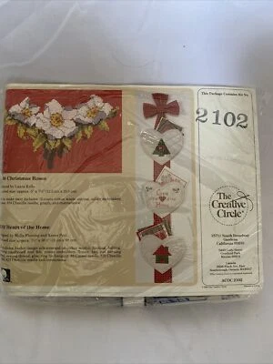 Vntg 1989 The Creative Circle Heart Of The Home #2102 Wall Hang Card Holder NIP - Image 1 of 4