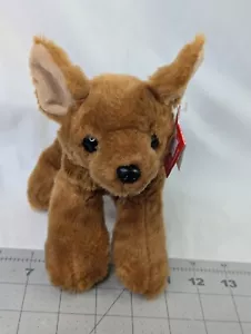 Aurora Chi Chi Chihuahua Dog Plush 7 Inch Brown Stuffed Animal Toy - Picture 1 of 8