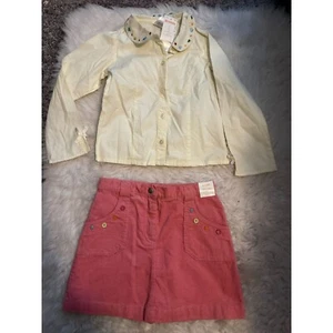 NWT Gymboree Skirt and Shirt Matching Set Size 7 - Picture 1 of 8