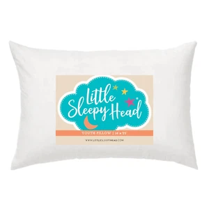 Youth Pillow - 16 X 22 - Soft & Hypoallergenic - Better Sleep for Kids - Toddler - Picture 1 of 8