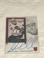 2013-14 Panini Contenders Shawn LaLonde RC Rookie Ticket Auto #175