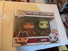 Freddy Krueger & Jason Voorhees (Bloody) 2 Pack Funko Pop With Pop Protector