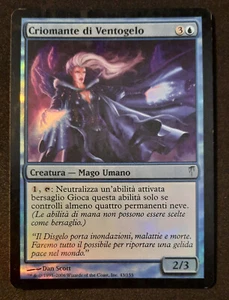 MTG FOIL ITALIAN Rimewind Cryomancer - Coldsnap Magic the Gathering Card #43 MP - Picture 1 of 2