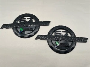 2pcs Fender Door Emblem For 2011-2016 250 350 6.7L Power Stroke B20 Badge - Picture 1 of 3