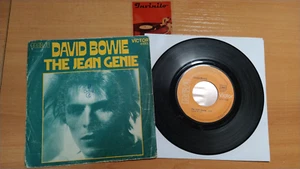David Bowie THE JEAN GENIE 7/45 vinyl single from FRANCE - Picture 1 of 3