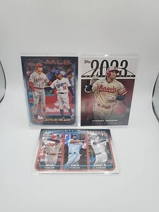 (3)-2024 Topps Series 1-Shohei Ohtani (3 Card Lot) Elites-Leaders-Greatest Hits - Picture 1 of 3