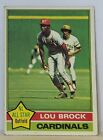 1976 Topps #10 Lou Brock NL All-Star