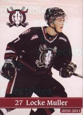 2010-11 Red Deer Rebels #14 Locke Muller