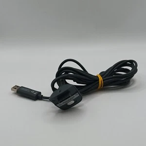Xbox 360 - Original Wireless Controller Ladekabel Grau - Bild 1 von 2
