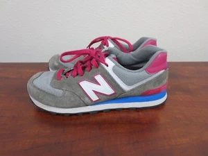 New Balance 574 Damengröße 9,5 Total Support grau/pink - Bild 1 von 14