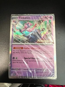 Pokemon SEALED Tinkaton SVP 020 Paldea Evolved Build-n-Battle Prerelease Pack - Picture 1 of 2