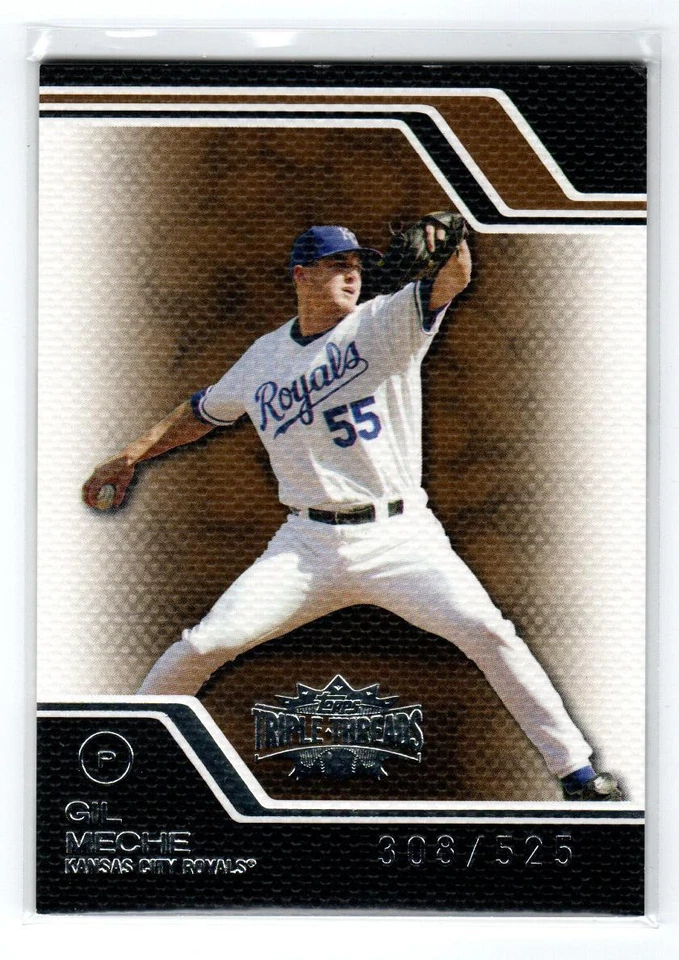 2008 Topps Triple Threads Sepia #19 Gil Meche 525 (ref 197886) - Image 1 of 1