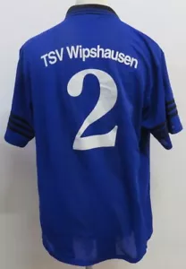 WIPSHAUSEN EDEMISSEN ADIDAS GERMANY JERSEY SHIRT FOOTBALL FUSSBALL VINTAGE WORN - Foto 1 di 7