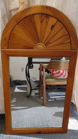 Ethan Allen Country Pine Wall Mirror Cover