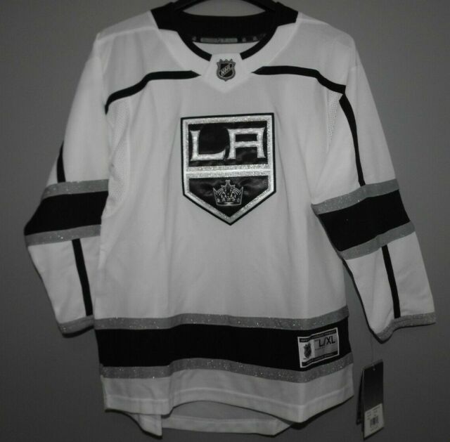 Adidas NHL LA Kings Authentic Alternate Gray Jersey 252JA Size 46