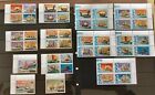 Cook Islands Penrhyn Sailing Craft and Ships 10 blocks of 4   3 HIGH VALUE