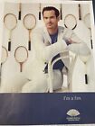 2022 Print Ad Of Tennis Great Andy Murray For Mandarin Oriental Hotel Group