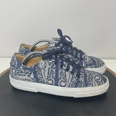A.P.C. Zapatos RUE MADAME PARIS Mujer Talla 9 Azul Bandana Verano Confort Zapatos Foto 1 de 4