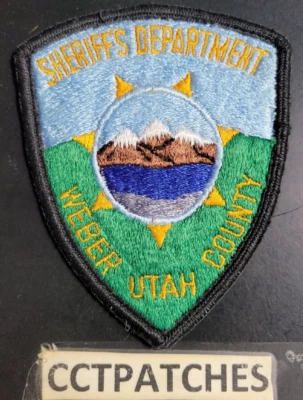 WEBER COUNTY, UTAH SHERIFF SHOULDER PATCH UT - Image 1 of 2