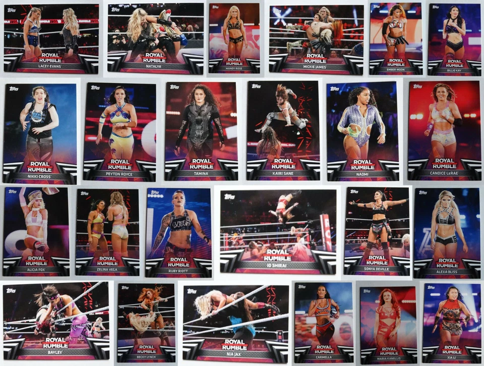 2019 WWE Women's Division Women's Royal Rumble Insert Wrestling Cards U Pick  - Image 1 of 1