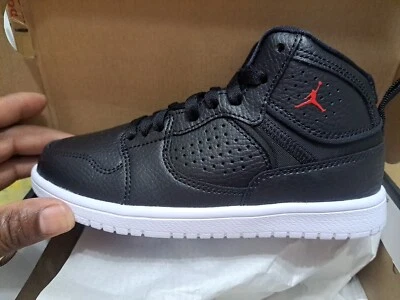 Kids Nike Jordan Access PS Black/Gym Red/White AV7942 001 Size 13c - Image 1 of 4
