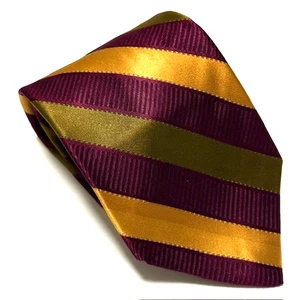 Paul Stuart Repp Tie Retro Vibe Colorful Eye Catching Sharp Stylish Elegance - Picture 1 of 21