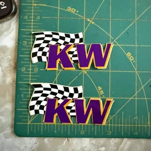 2 KW SUSPENSION decals stickers racing drags hotrods musclecars offroad drifting - Picture 1 of 3