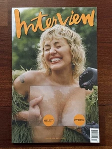 Miley Cyrus Interview Magazine Fall 2021 Jennifer Aniston, Lourdes Leon, Duran - Picture 1 of 4