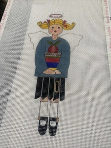 Lienzo de aguja pintado a mano Septiembre Angel Stitch Guide Mile High Princess - Imagen 1 de 2