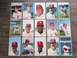 Lot of 15 1973 Chicago White Sox Baseball Jewel Promo Photos 6" x 9" - Picture 1 of 16
