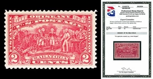 Scott 644 1927 2c edición Burgoyne como nuevo calificado XF 90 NH con CERTIFICADO PSE - Imagen 1 de 1