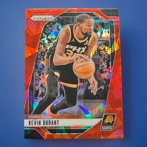 Kevin Durant Red Ice Prizm 2024-25 Panini Prizm #187 - Imagen 1 de 3