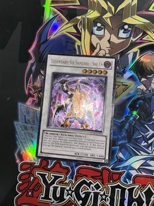 Yugioh Karte - Legendäre Sechs Samurai Shi En STOR-DE041 Ultimate Rare Euro Print - Bild 1 von 2
