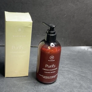 Blossom Purify 250ml Cream Cleanser w/ Chicory Extract Pumpkin Enzymes Aloe Vera - Picture 1 of 11