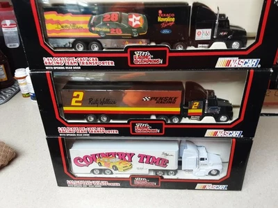 Lote de 3 Nascar Dicast Transporters Campeões de Corrida Escala 1:64 NOVO - Imagem 1 de 4