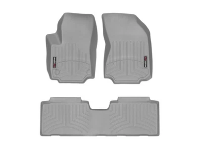 Forro de piso WeatherTech para GMC Terrain 2018-2024 - primera y segunda fila, gris Foto 1 de 4