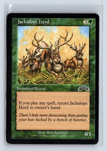 JACKALOPE HERD – MTG Magic the Gathering Card – Exodus – Common - Picture 1 of 6