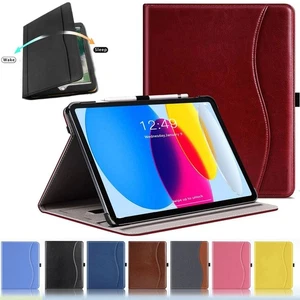 Premium Luxury Leather Case Cover For Apple iPad 11th Gen (2025) A16 10.9 10Gen - Picture 1 of 10