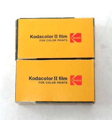 2 cartuchos de película Kodacolor II color negativo 126 caducados (S) Foto 1 de 2