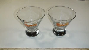 Set of 2 Kahlua the everday exotic - Drinking Glasses HighBall Funnel Shape - Picture 1 of 5